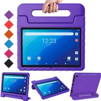 Funda para Huawei MediaPad T5 10 10.1"" -  de Maleta en Goma Morada Resistente