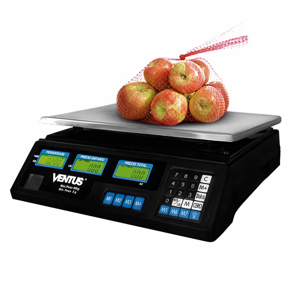 Balanza Digital VENTUS C/Torre 40Kg