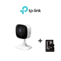 Cámara de seguridad wifi 2K para interiores Tapo-C110  + SD 64 GB - Tp-Link