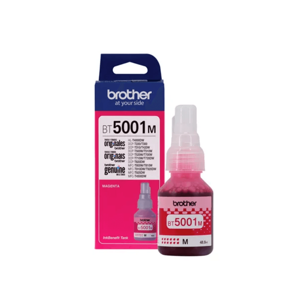 Botella de Tinta Brother BT-5001 Magenta