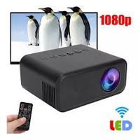 Mini Proyector Portatil Full Led Soucer  YT 500 Color Negro Wiffi
