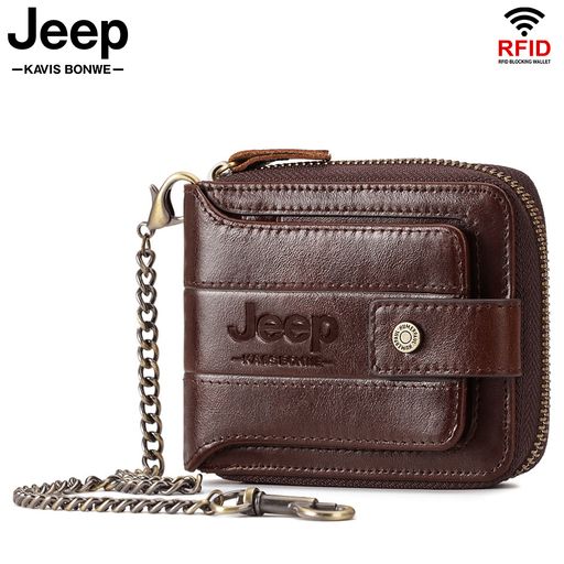 Billetera Jeep Kavis de Cuero Vacuno BP735 plazaVea plazaVea PRD