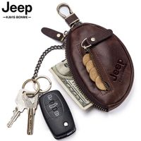 Monedero y Porta LLaves Jeep - Kavis de cuero vacuno BP807