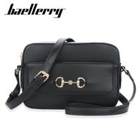 Cartera De Cuero Vegano 8619 Negra