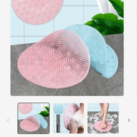 COJIN DE SILICONA DE BAÑO PARA PIES Y ESPALDA