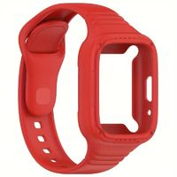 Correa completa de silicona para Redmi  Watch 3 Lite Rojo