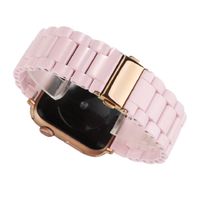 Correa de Eslabón de Resina para SmartWatch Rosado  42mm/44mm/45mm/49mm