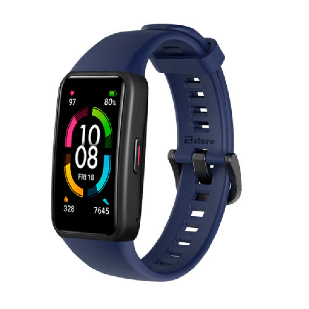 Correa de silicona para Huawei Band 6 azul ocuro