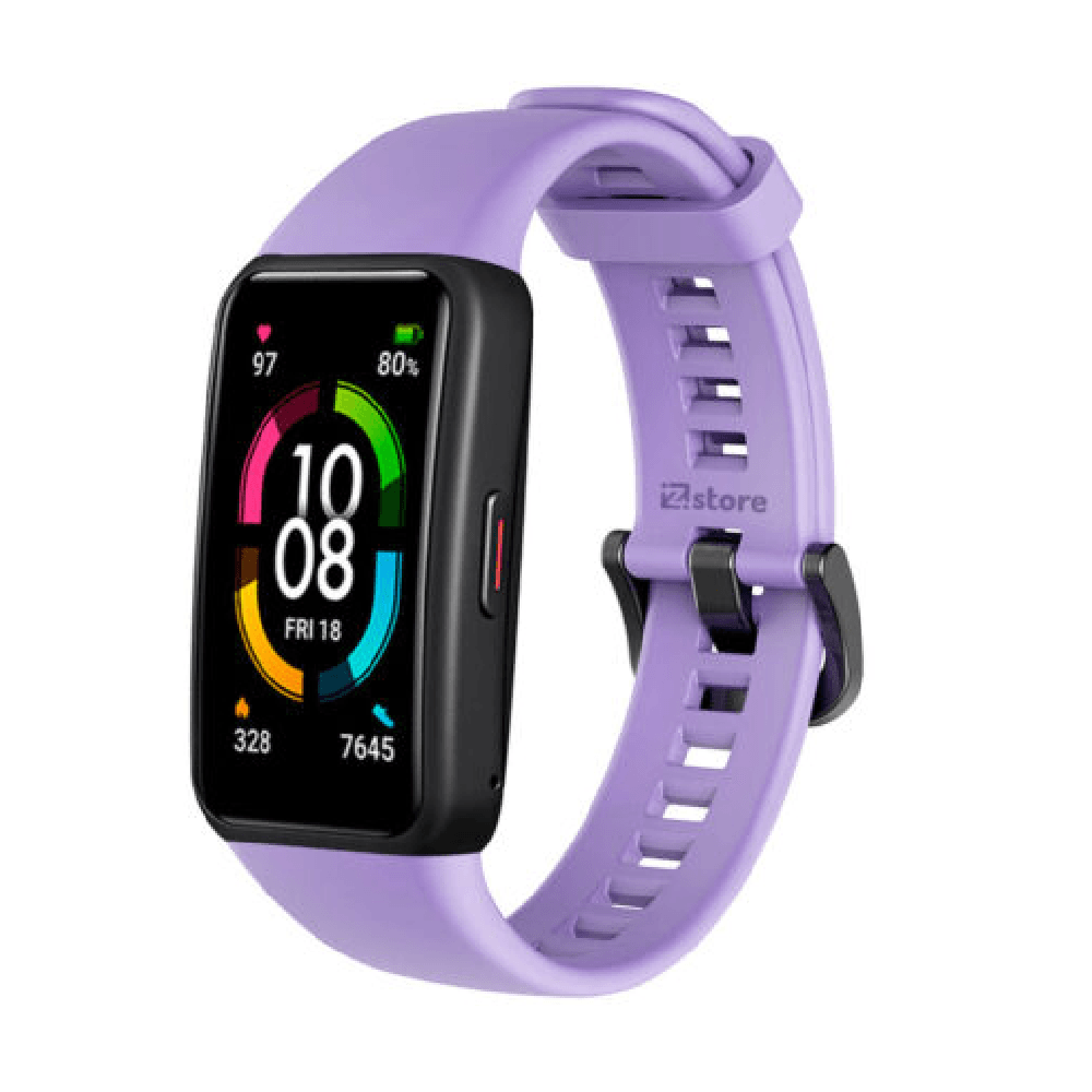 Correa de silicona para Huawei Band 6 lila