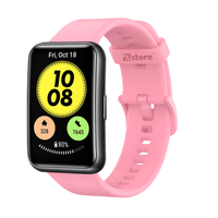 Correa de silicona para Huawei Fit 1 rosado