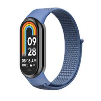 Correa nylon miBand 8 azul