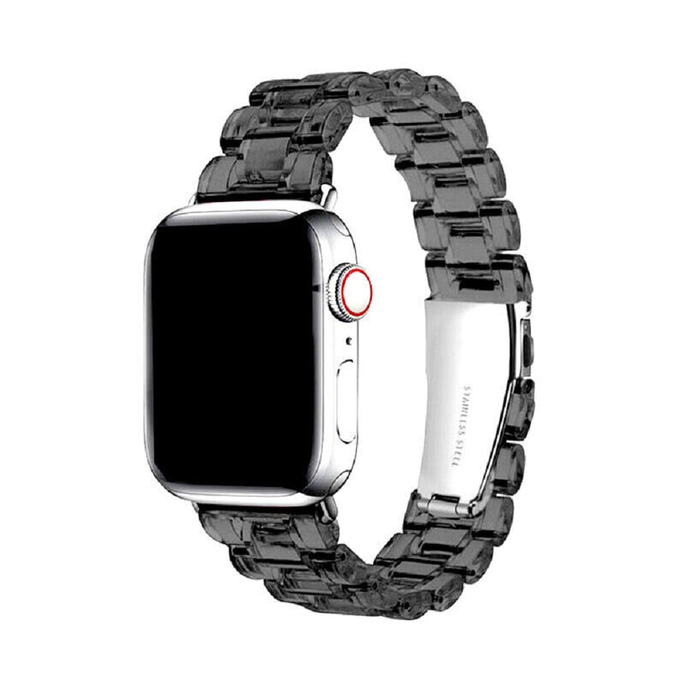 Correa Transparente de acrílico para Smartwatch 38mm/40mm/41mm Negro