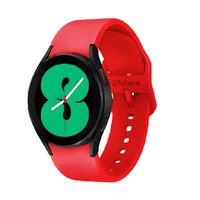 Correas de silicona Watch 4/5/5pro/6 rojo