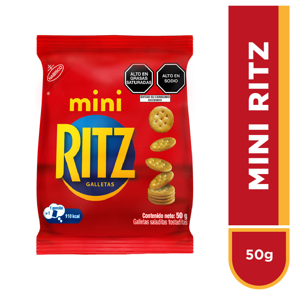 Galletas Saladas RITZ Mini Original Bolsa 50g
