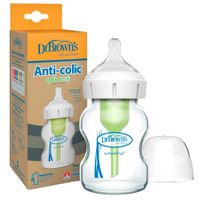 Biberón de Vidrios DR. BROWN´S 5Oz Boca Ancha