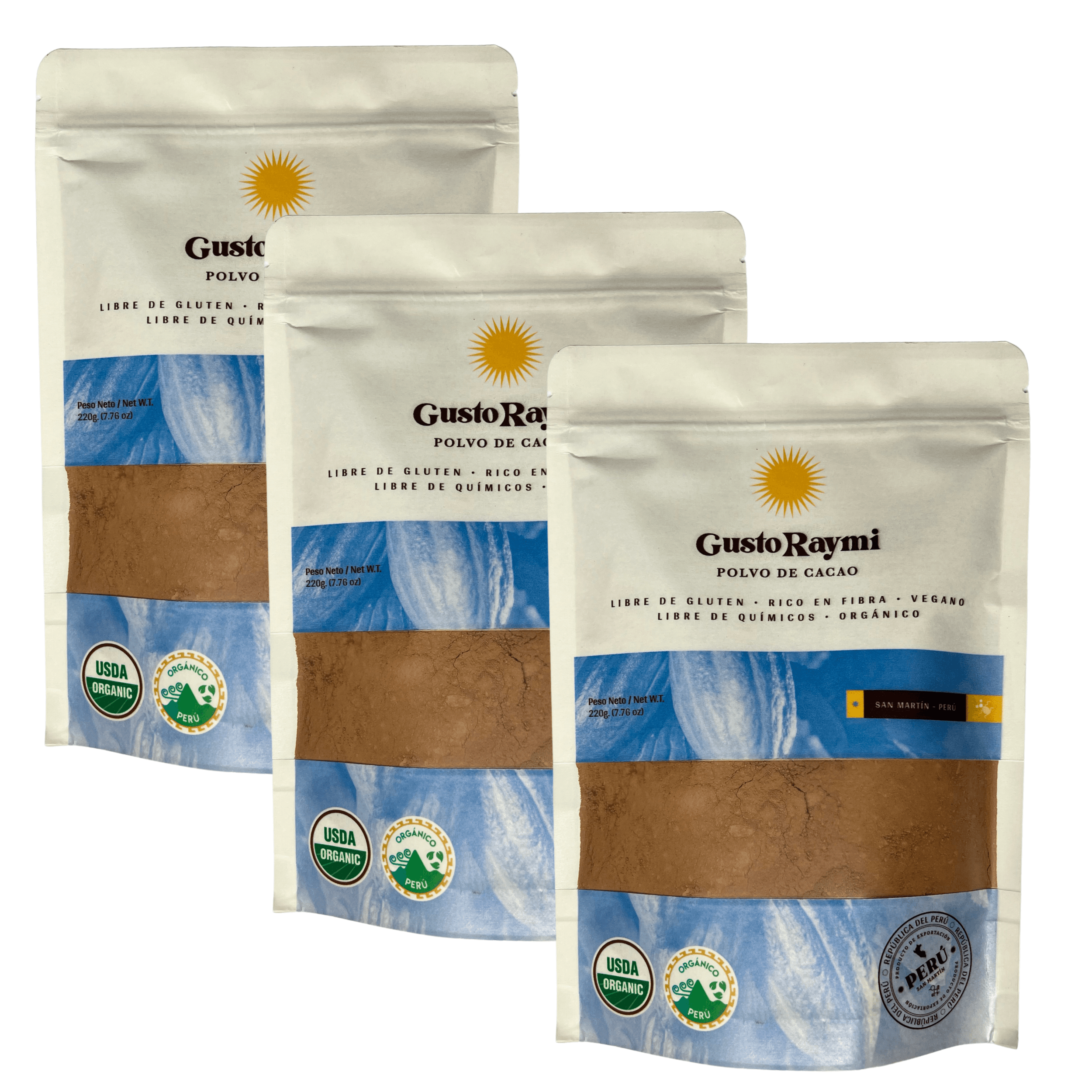 Pack Cacao en polvo 220 g