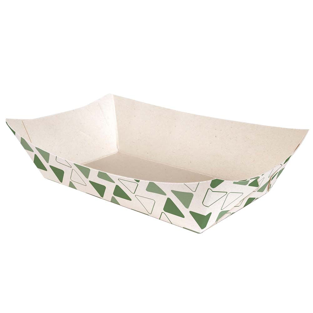 Bandeja PAMOLSA 1 LB Bioform Triángulo 110x107x157mm