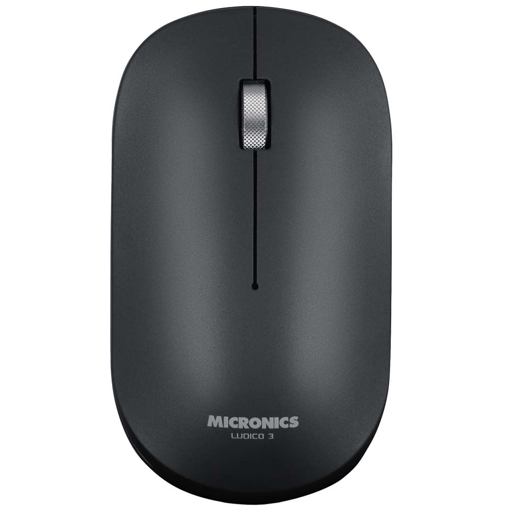 Mouse Recargable MICRONICS Cyb Negro M7X
