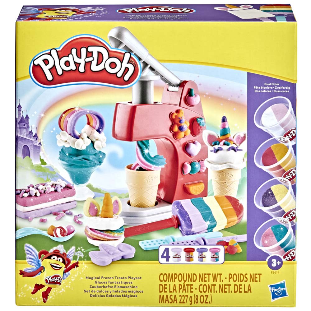 Masas PLAY DOH F3614 Set de Dulces Y Helados Mágicos