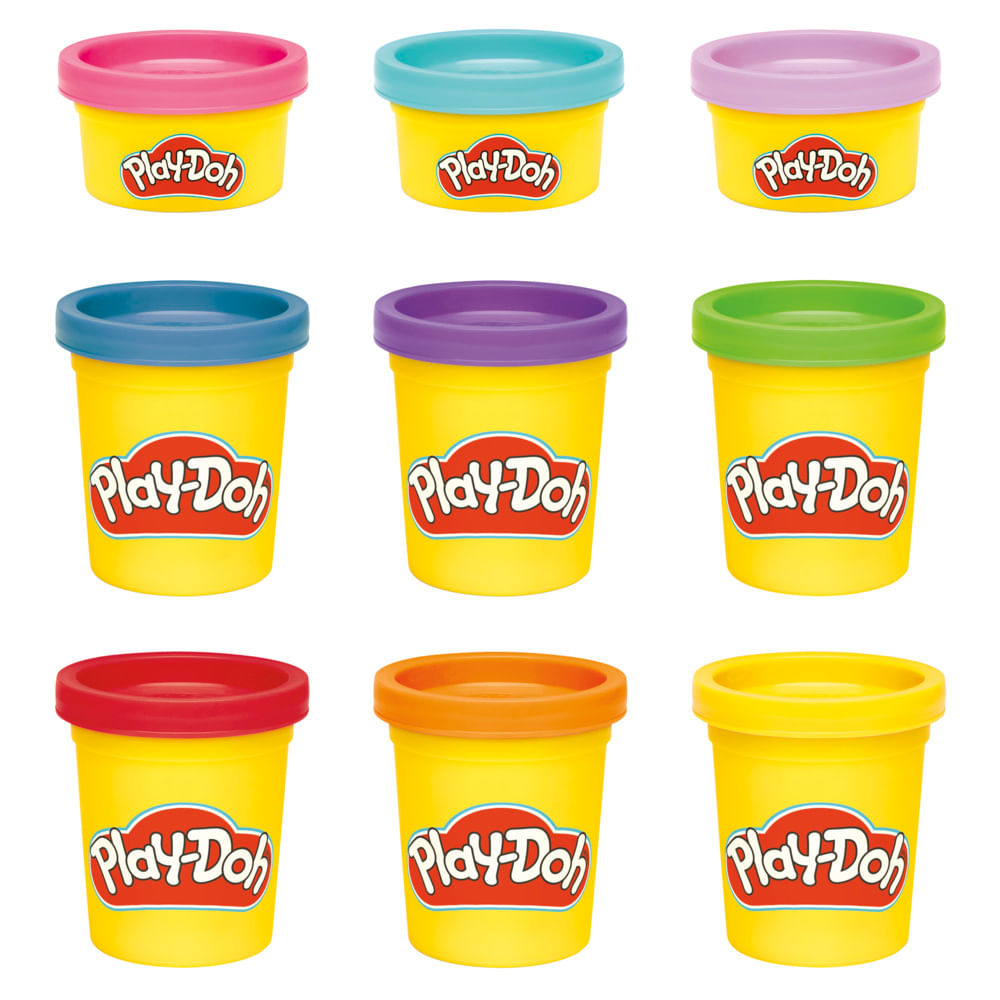 Masas PLAY DOH Pack de Colores - 9 Latas | plazaVea - plazaVea