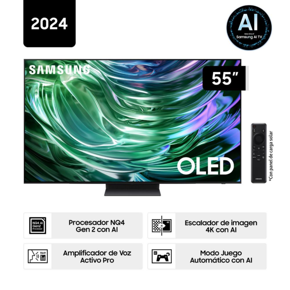 Televisor Samsung 55"" QN55S90DAGXPE OLED 4K UHD