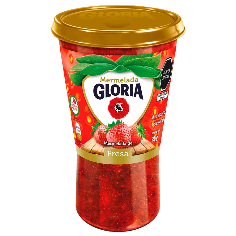 Mermelada Fresa GLORIA Vaso 290g