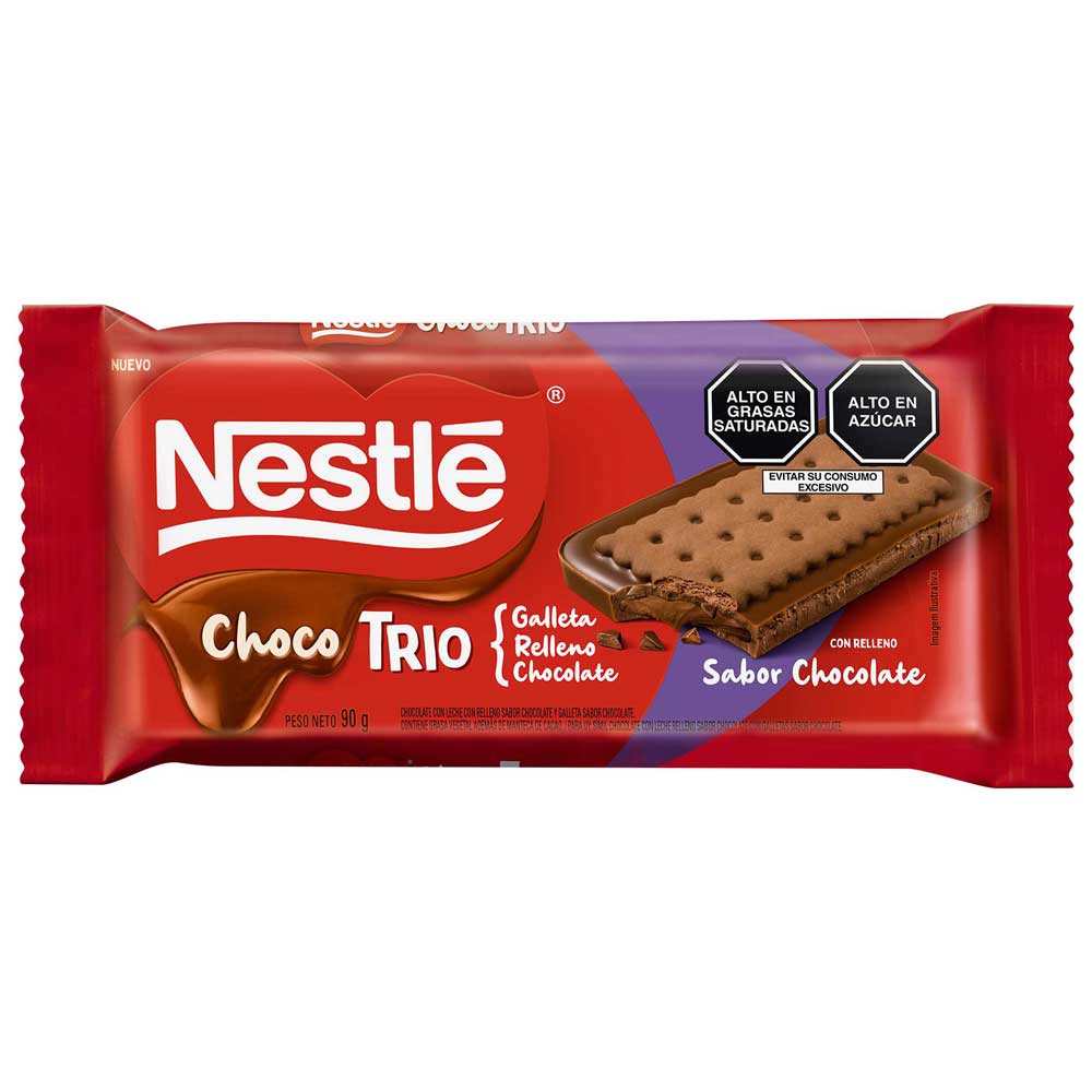 Chocotrio NESTLÉ Chocolate Bolsa 90g