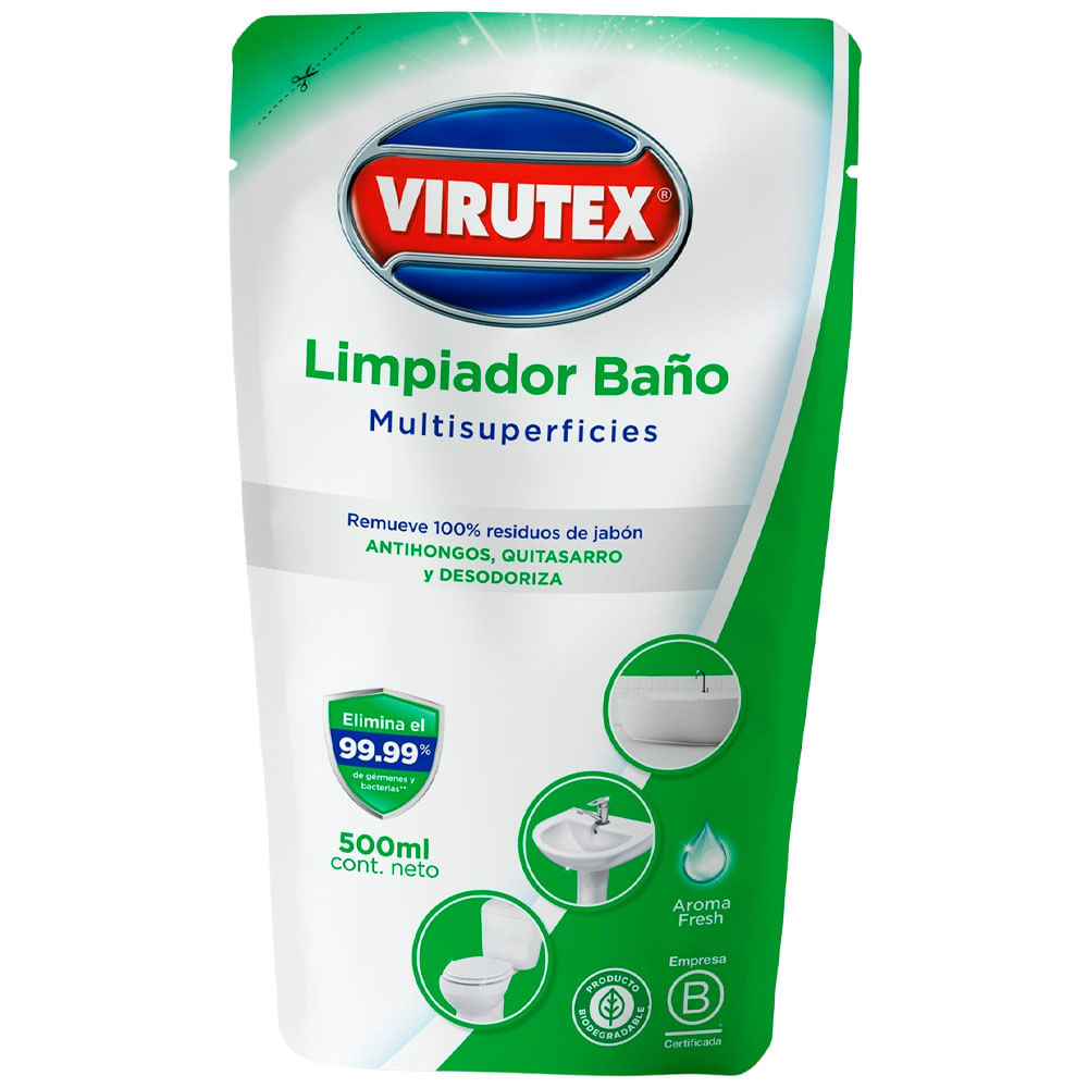 Limpidor de Baño VIRUTEX Doypack 500ml