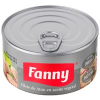 Filete de Atún en Aceite Vegetal FANNY Lata 140g