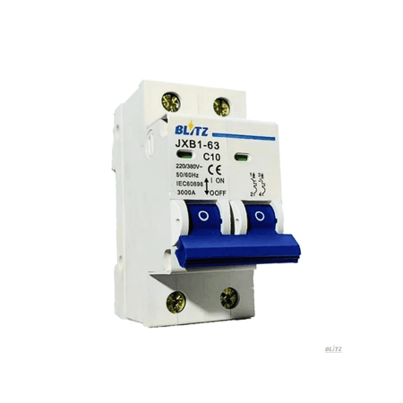 Interruptor Termomagnético 2x10A BLITZ