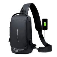 Riñonera Hombre Cruzada con Sistema Antirrobo e Impermeable