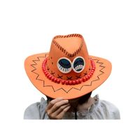 Sombrero de Vaquero Cosplay Anime One Piece Generico