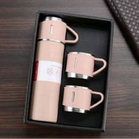 Termo con 2 Tazas Rosado