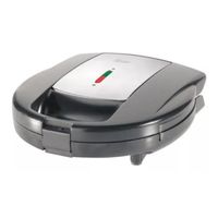 Sandwichera Oster Ckstsm3891 Placas Removibles Color Negro