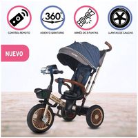 Triciclo Guiador Para Niños Voyage Golden II Azul