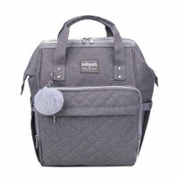 Mochila Pañalera Open Infanti Gris