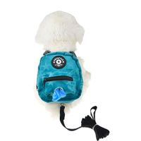 Arnés Mochila para Mascotas Talla L Azul