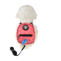Arnés Mochila para Mascotas Talla S Rosado
