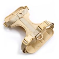 Arnés Transpirable con Correa Talla L Beige