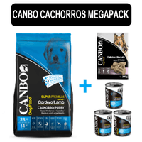 Alimento seco para Perros Canbo Cachorro Razas Medianas y Grandes Megapack 15 Kg