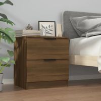 Velador Moderno Tokisaki Marron R&R MUEBLES