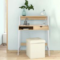 Escritorio Moderno Mizu Marrón Claro R&R MUEBLES