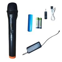 Micrófono inalámbrico GUC-325_GAUCHO con receptor recargable