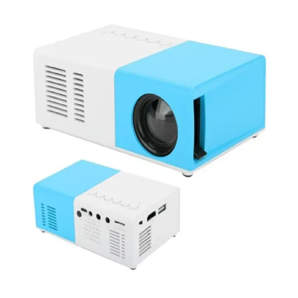 Mini Proyector Led Portatil Azul