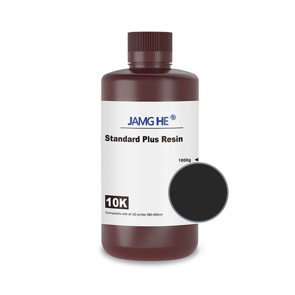 Resina 3D Standard Plus10K 1Kg Jamg He Negro