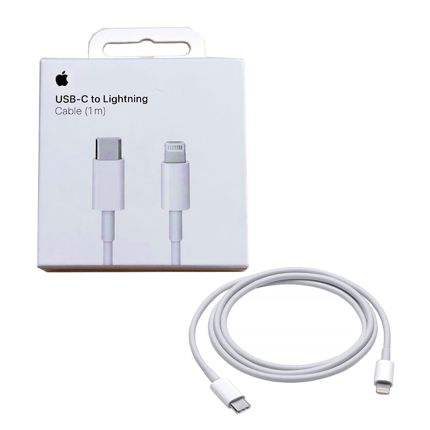 Cable Apple USB-C a Lightning 1 metro Original Carga rapida