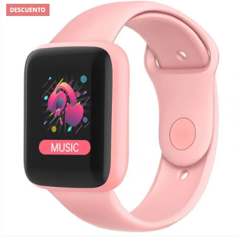 Reloj Smartwach D20 Rosado