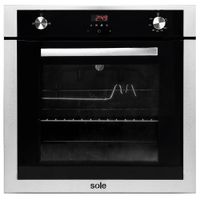 Horno Empotrable Gas SOLE 70L Premium Negro