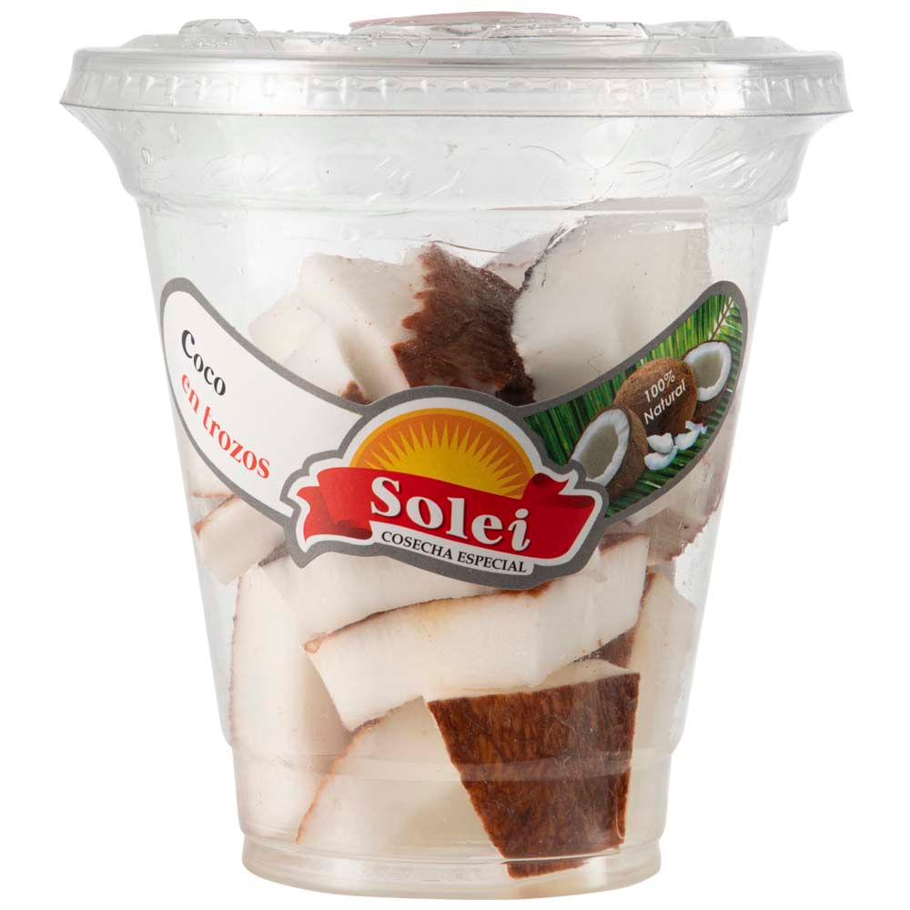Ensalada Coco en Trozos SOLEI Pack 130g