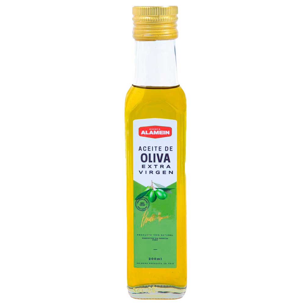 Aceite de Oliva HUERTO ALAMEIN Extra Virgen Botella 200ml